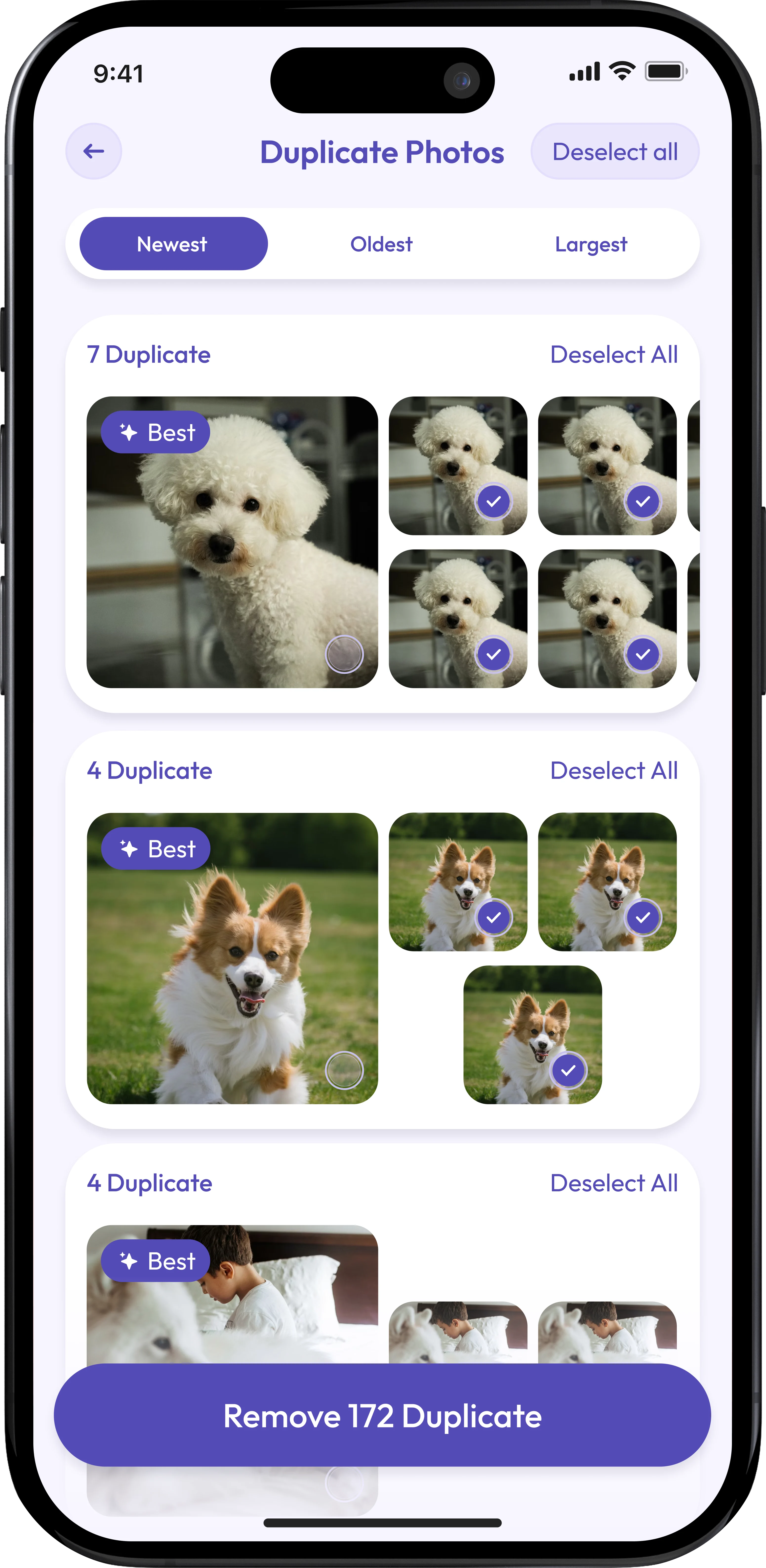 Duplicate photos